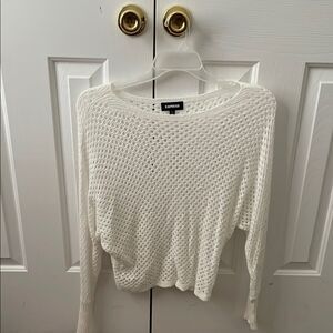 Express Women's White Sweater
